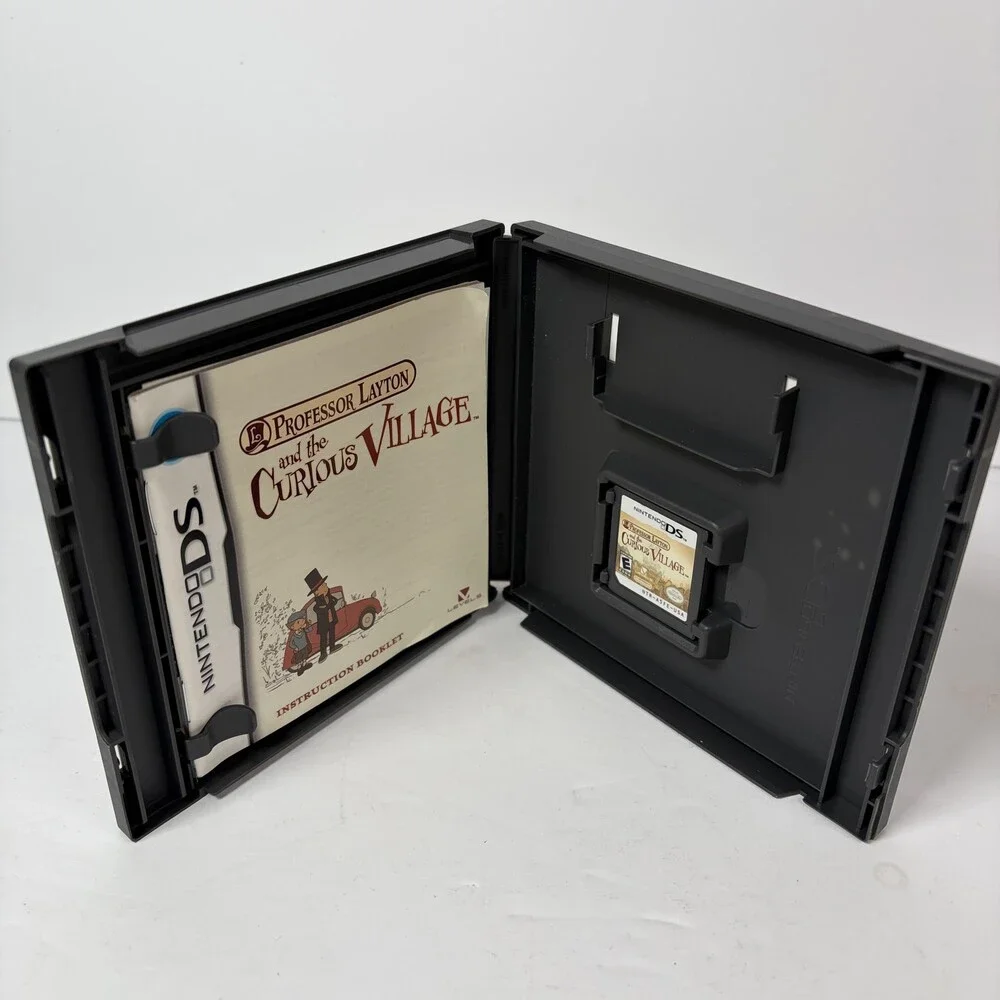 Professor Layton and the Curious Village Nintendo DS CIB Complete Tested